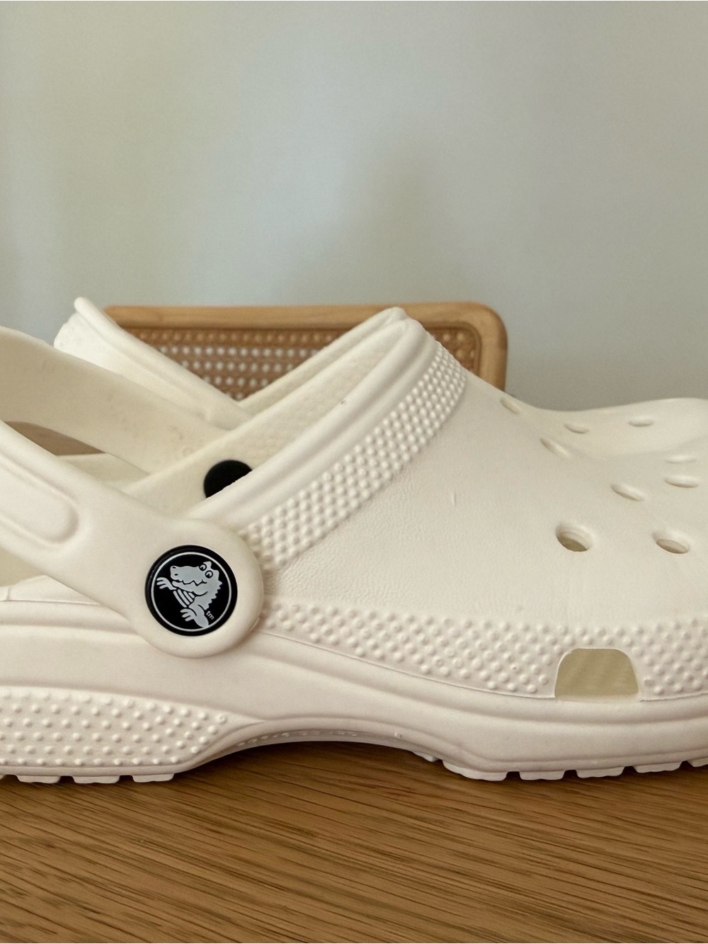CROCS Kids White Classic Clog size 2